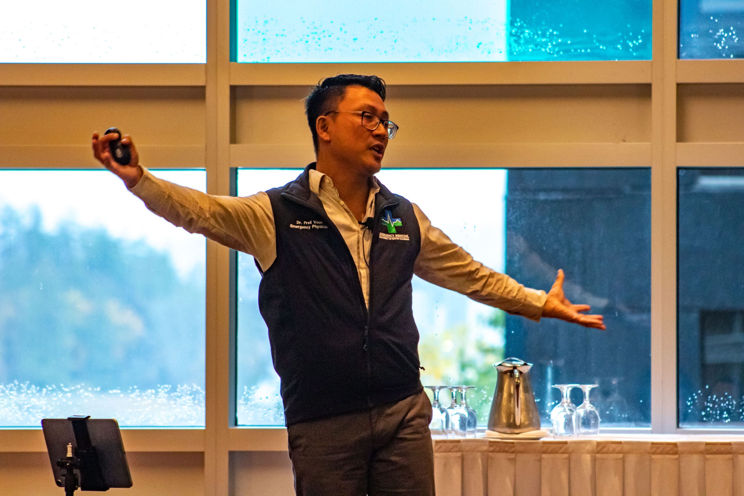 Dr. Frederick Voon gave an exciting closing keynote