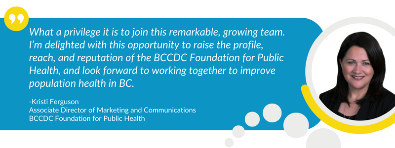 Kristi Ferguson shares quote on joining the Foundation